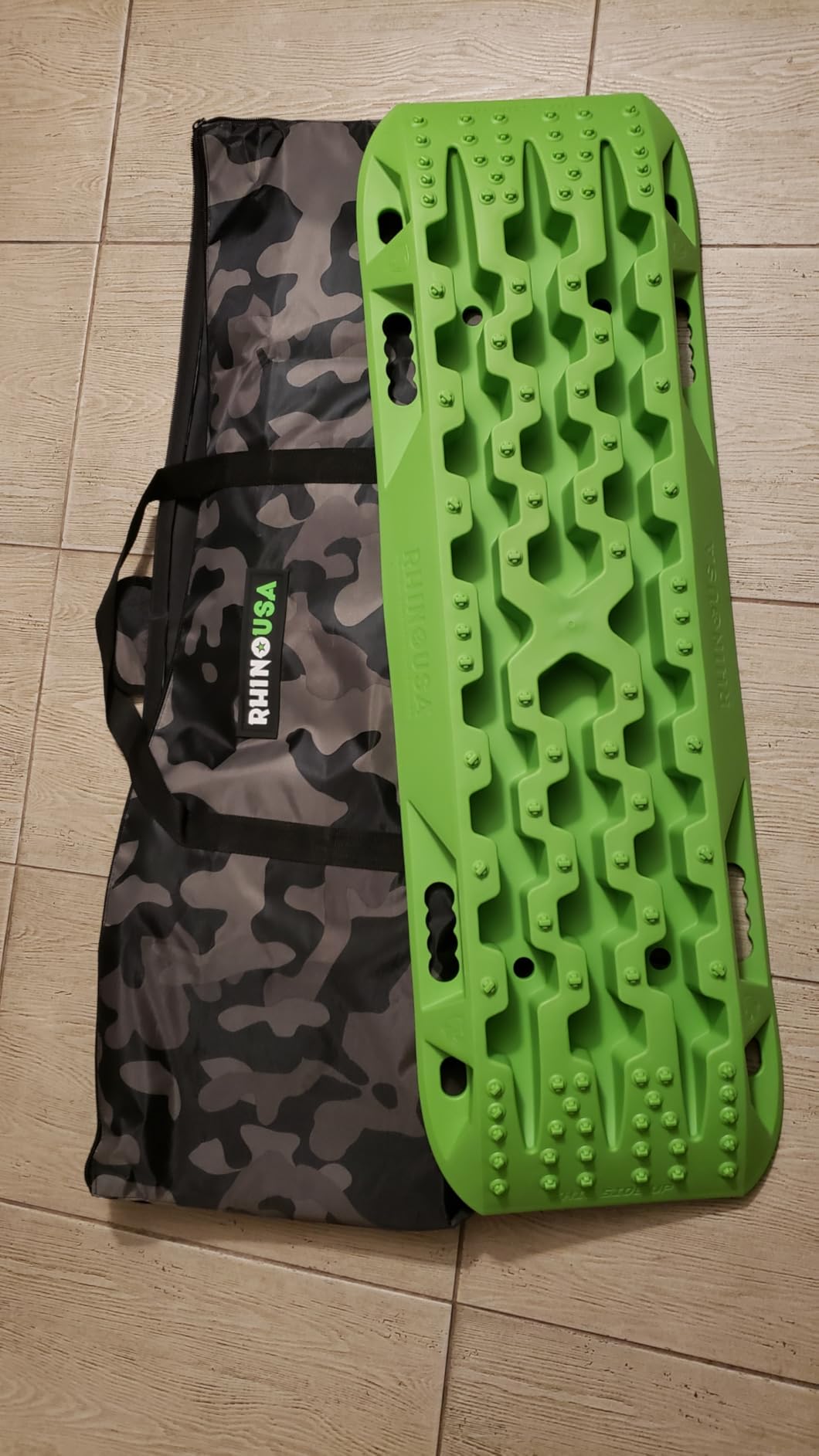 Rhino USA Off-Road Traction Boards (2-Pack) - Sand, Mud & Snow (Orange) customer photo 2