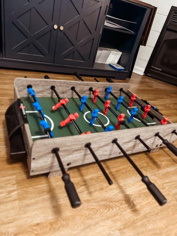 GoSports 32 Inch Tabletop Foosball Game Set - Oak or Black customer photo 1