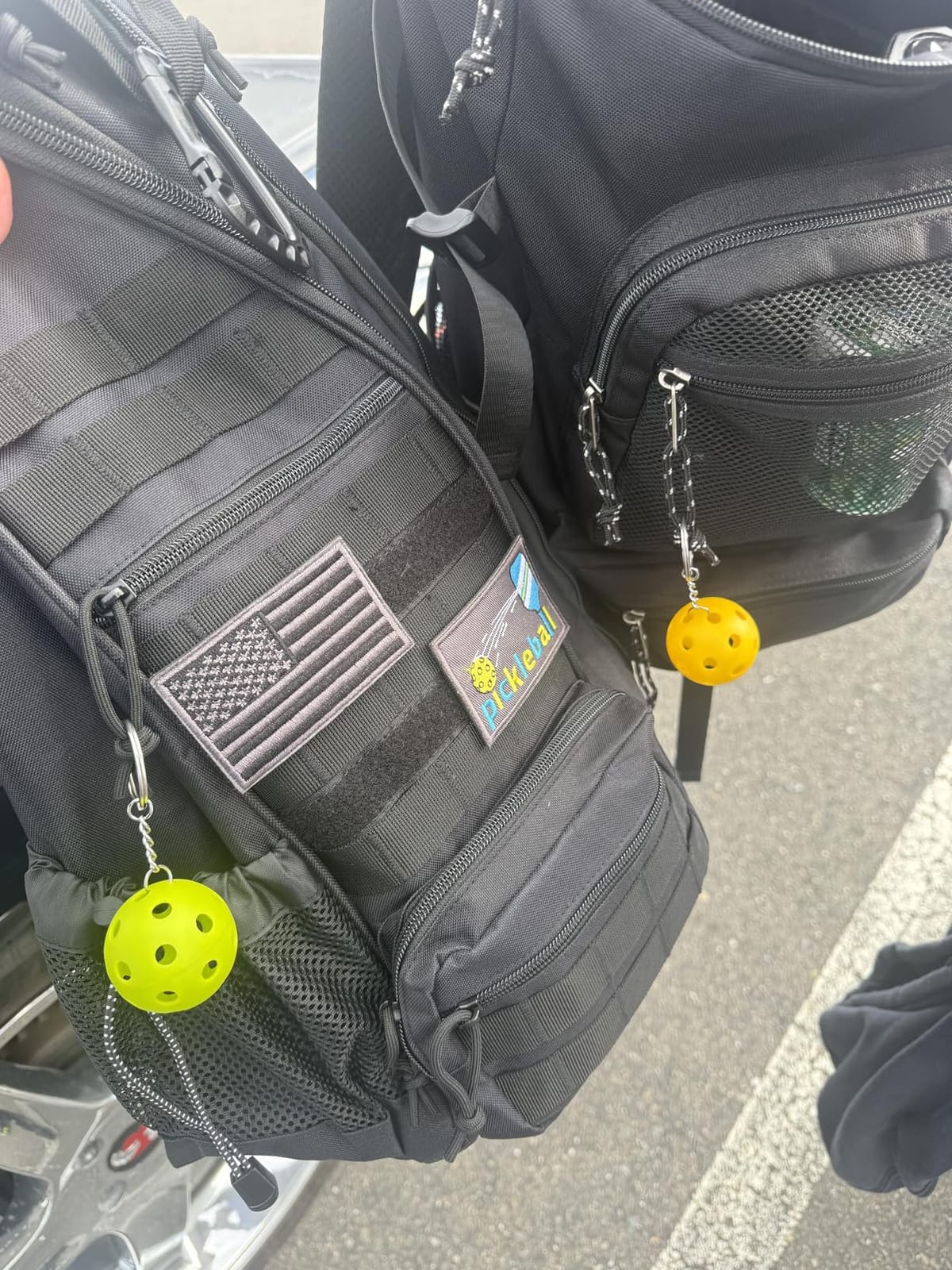 Pickleball Bag, Tactical Pickleball Backpack for Men Women customer photo 1
