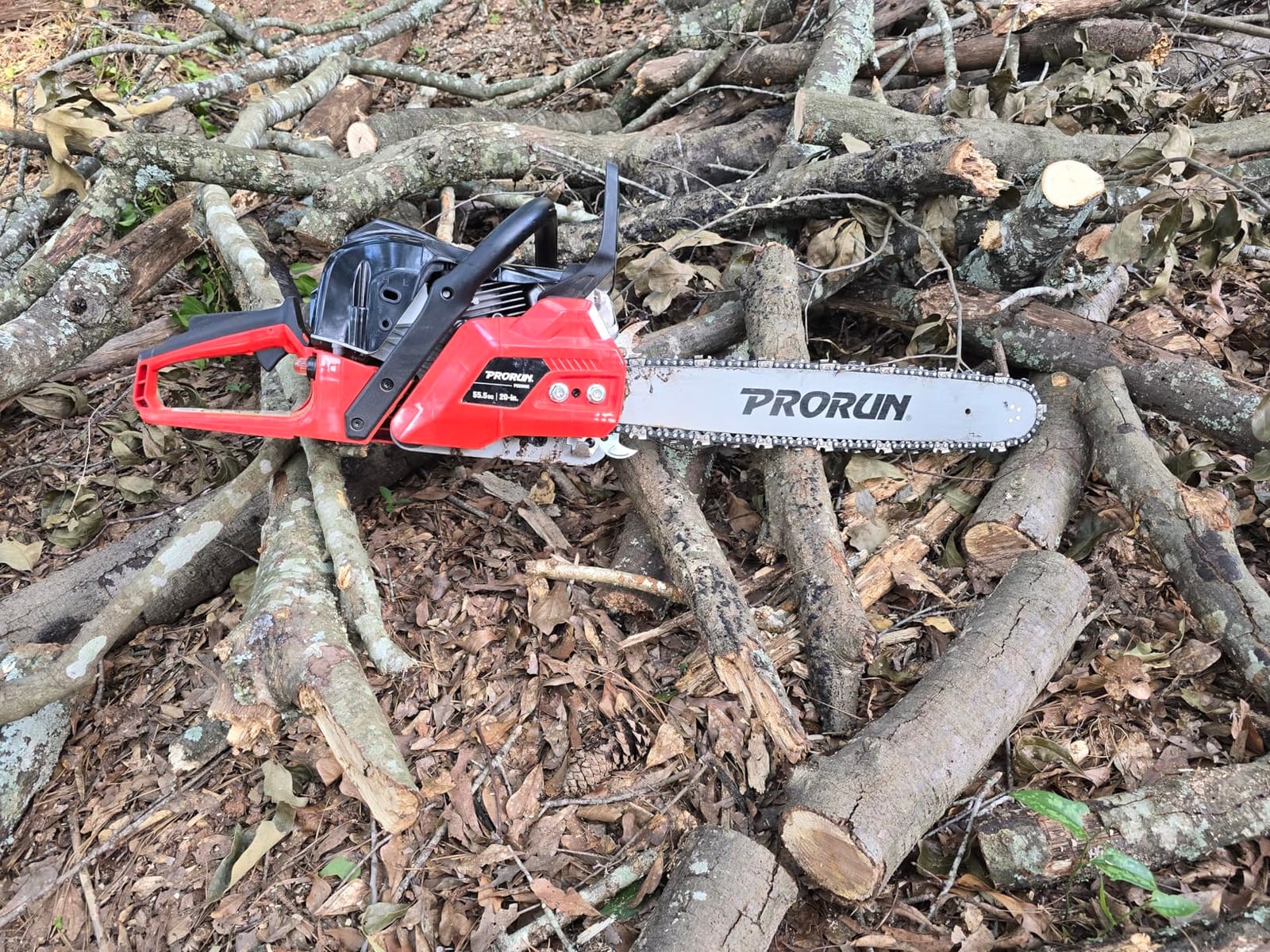PRORUN 55.5cc 20-in. Gas-Powered 2-Cycle Commercial Chainsaw (PCS560C) customer photo 1