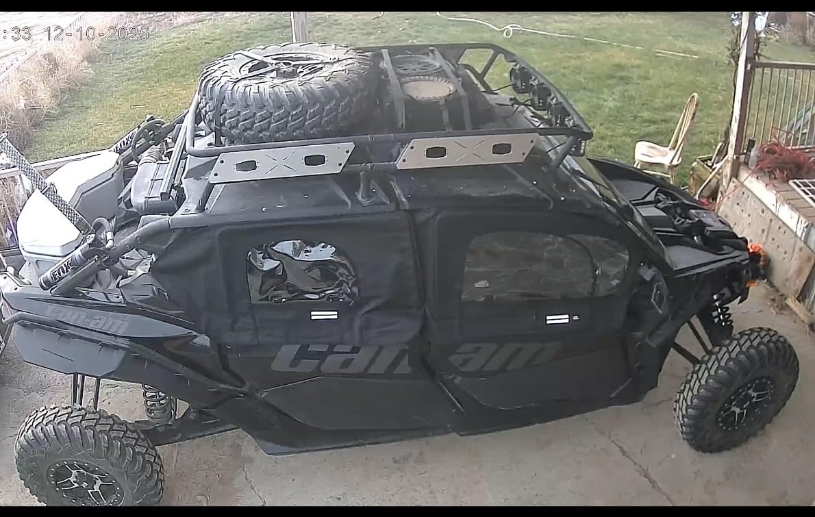 KEMIMOTO X3 Upper Door with Steel Frame Compatible with Can-Am X3 MAX customer photo 2