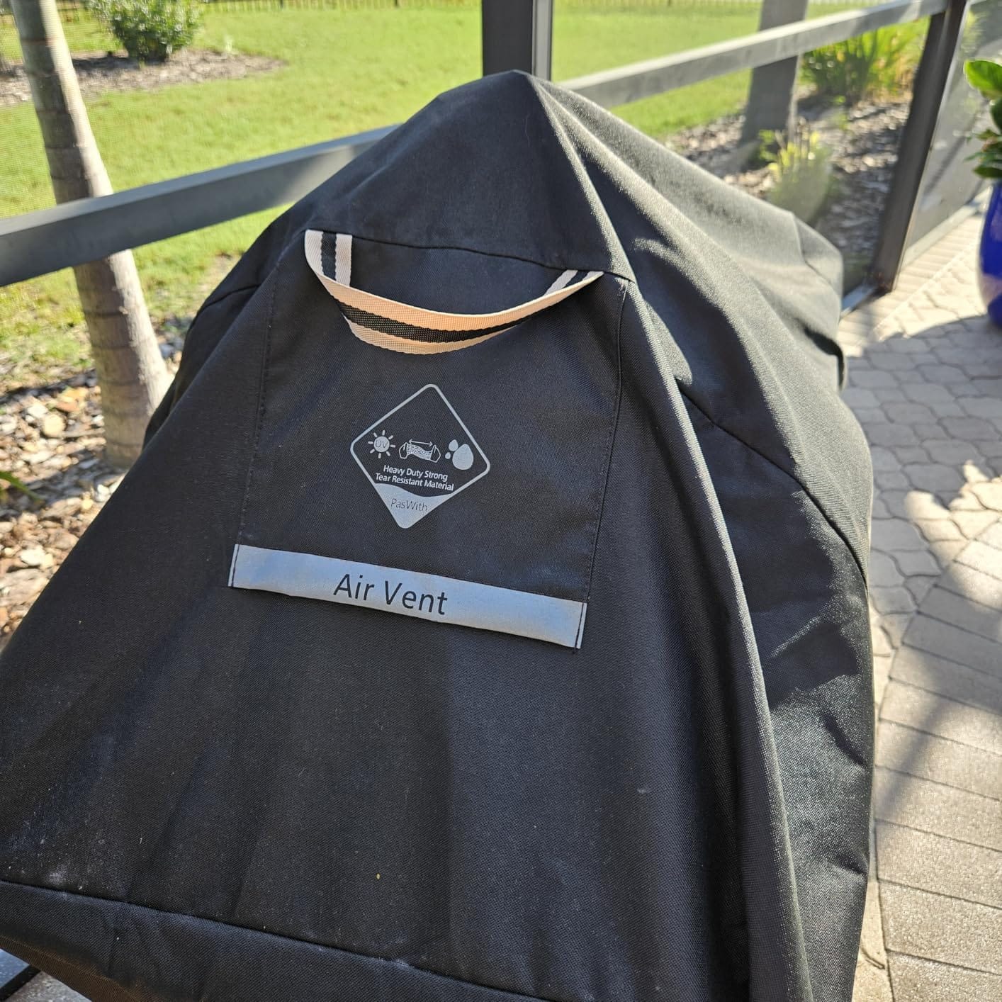 GDLF Outdoor Grill Table for Large Big Green Egg, Metal Grill Cart Station customer photo 1