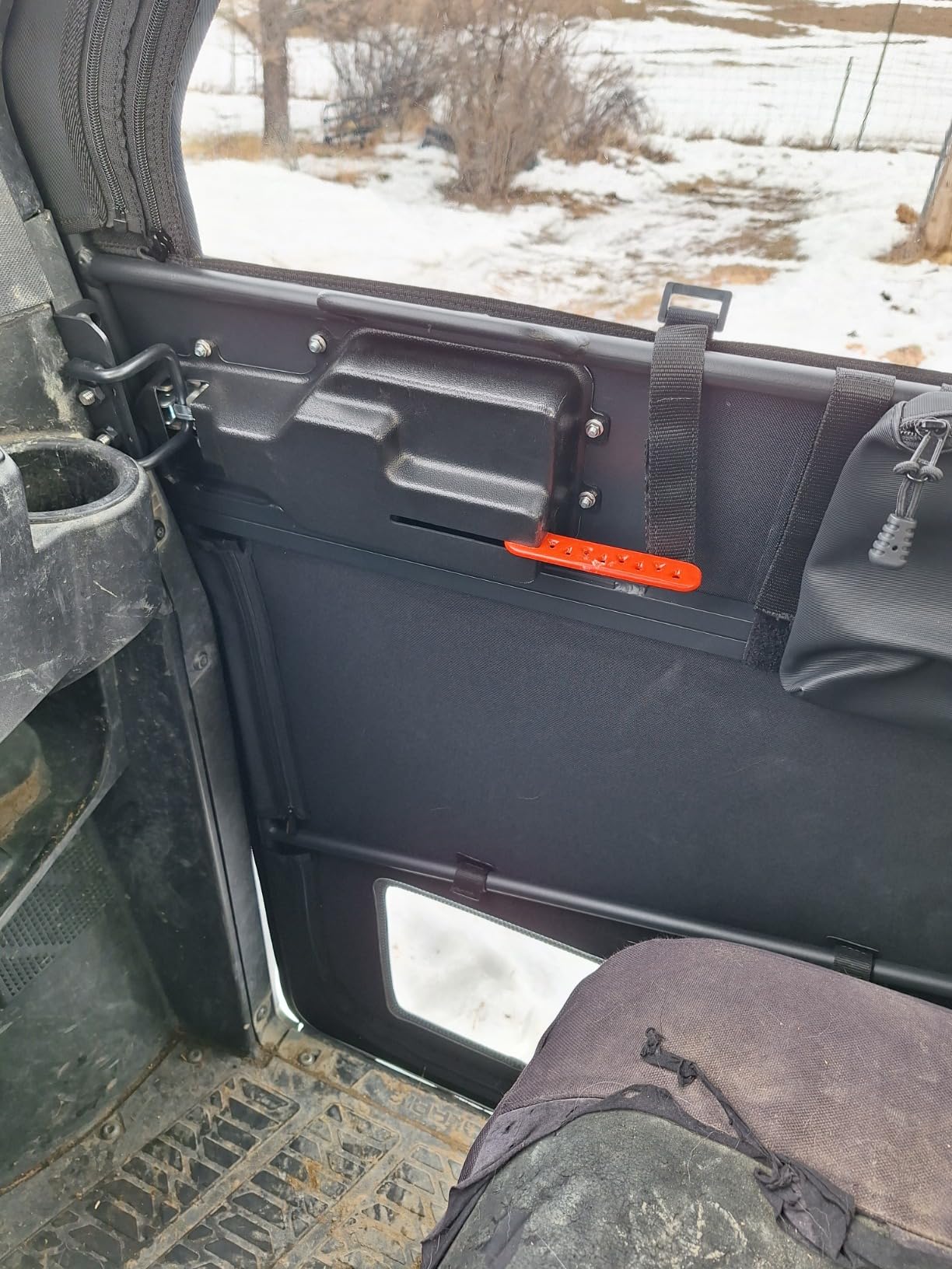 KEMIMOTO UTV Doors with Steel Frame Compatible with Polaris Ranger 1000 customer photo 2