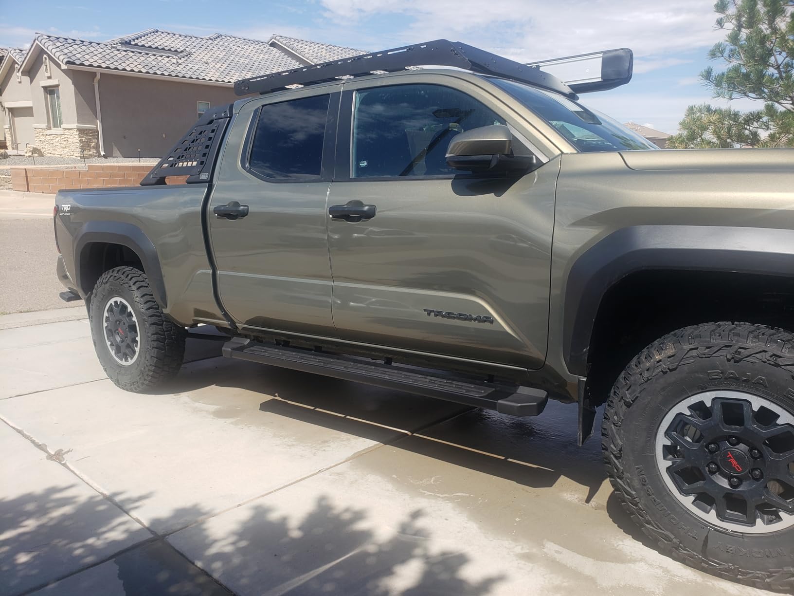 TRUMGETA Aluminum Running Boards Fit for 2024+ Toyota Tacoma (Fits Hybrid) customer photo 2