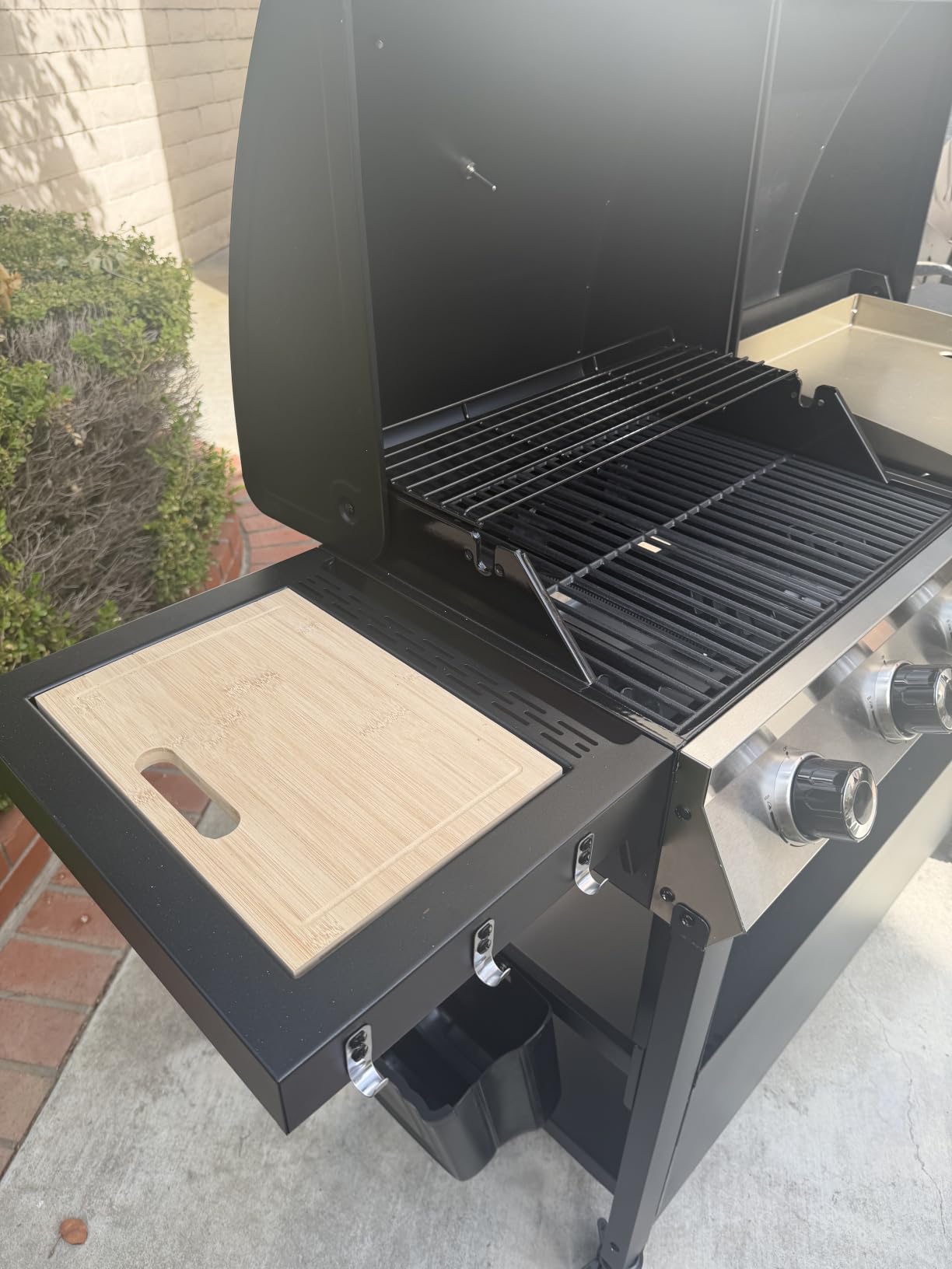 Sophia & William Propane Gas Grill and Griddle Combo, Dual Outdoor BBQ customer photo 1