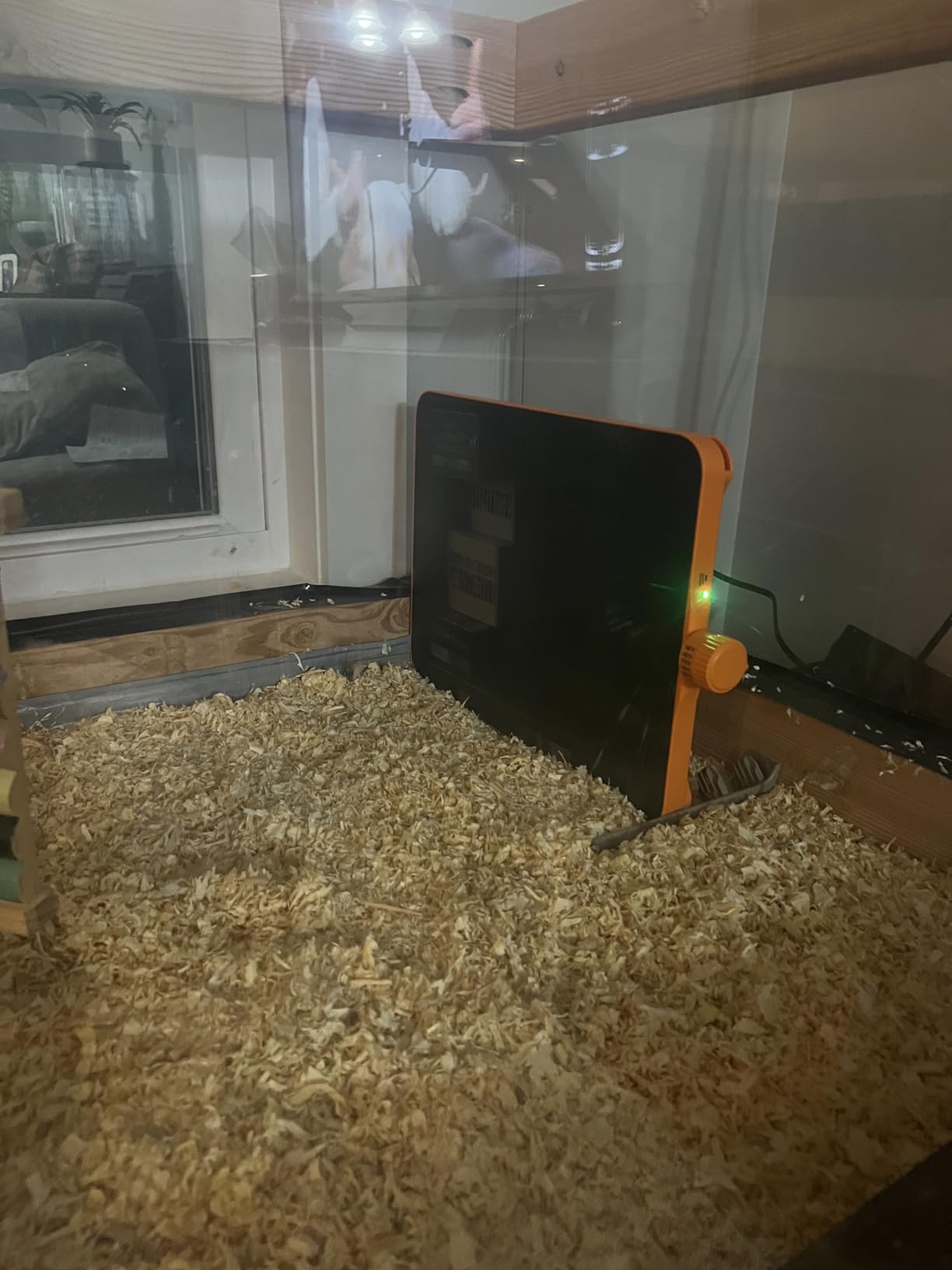 Smart Chicken Coop Heater, 200W Radiant Heat Panel with Temperature Sensor customer photo 1