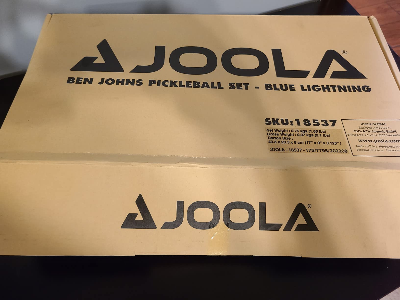 JOOLA Pickleball Paddles Set of 2 – Multiple Colors - Reinforced Fiberglass Surface – Lightweight, Durable, Beginner-Friendly Racket Design – Set Includes Balls & Bag – USAP Approved customer photo 2
