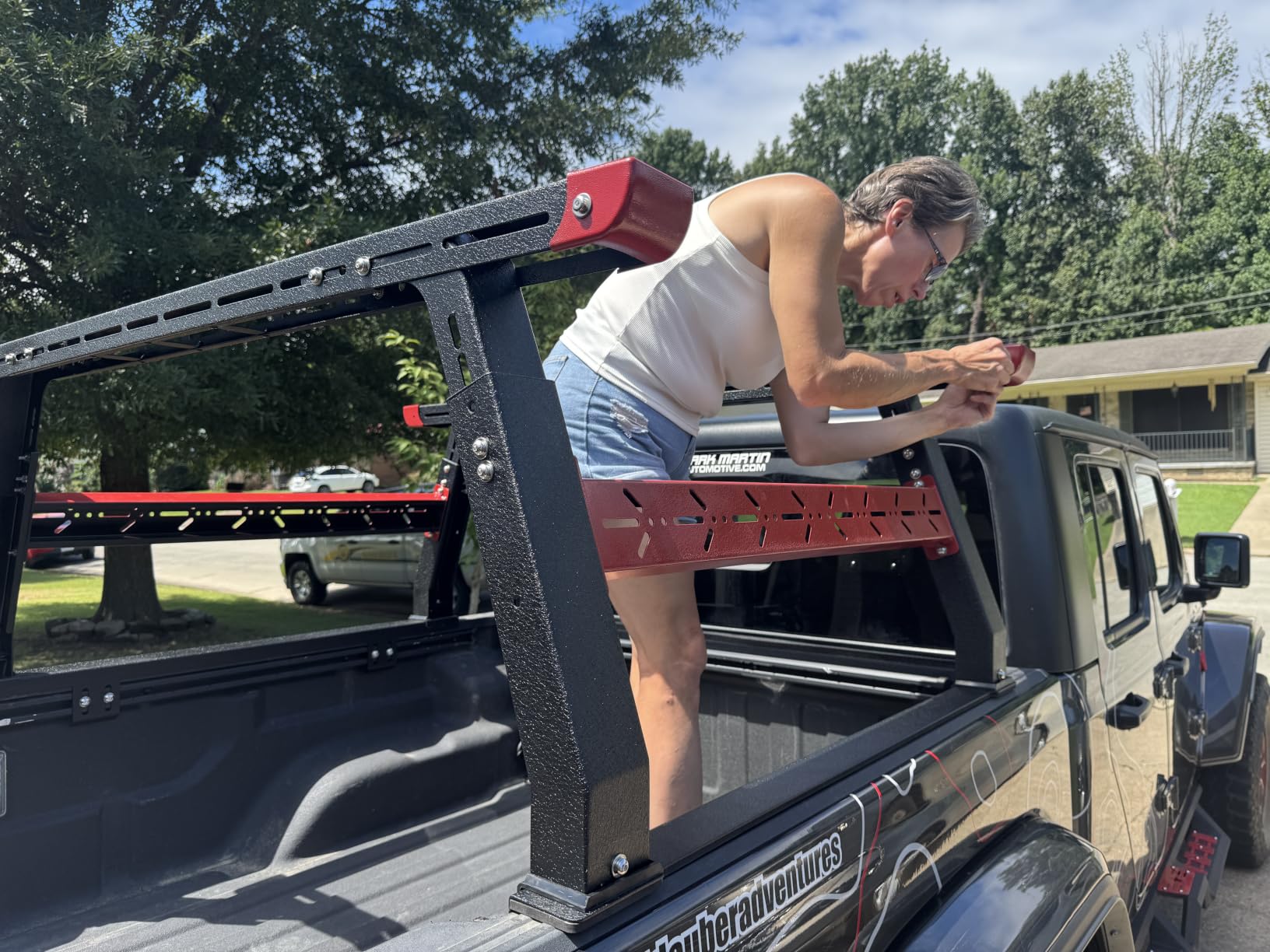 Adjustable Overland Truck Bed Rack for Most Trucks customer photo 2