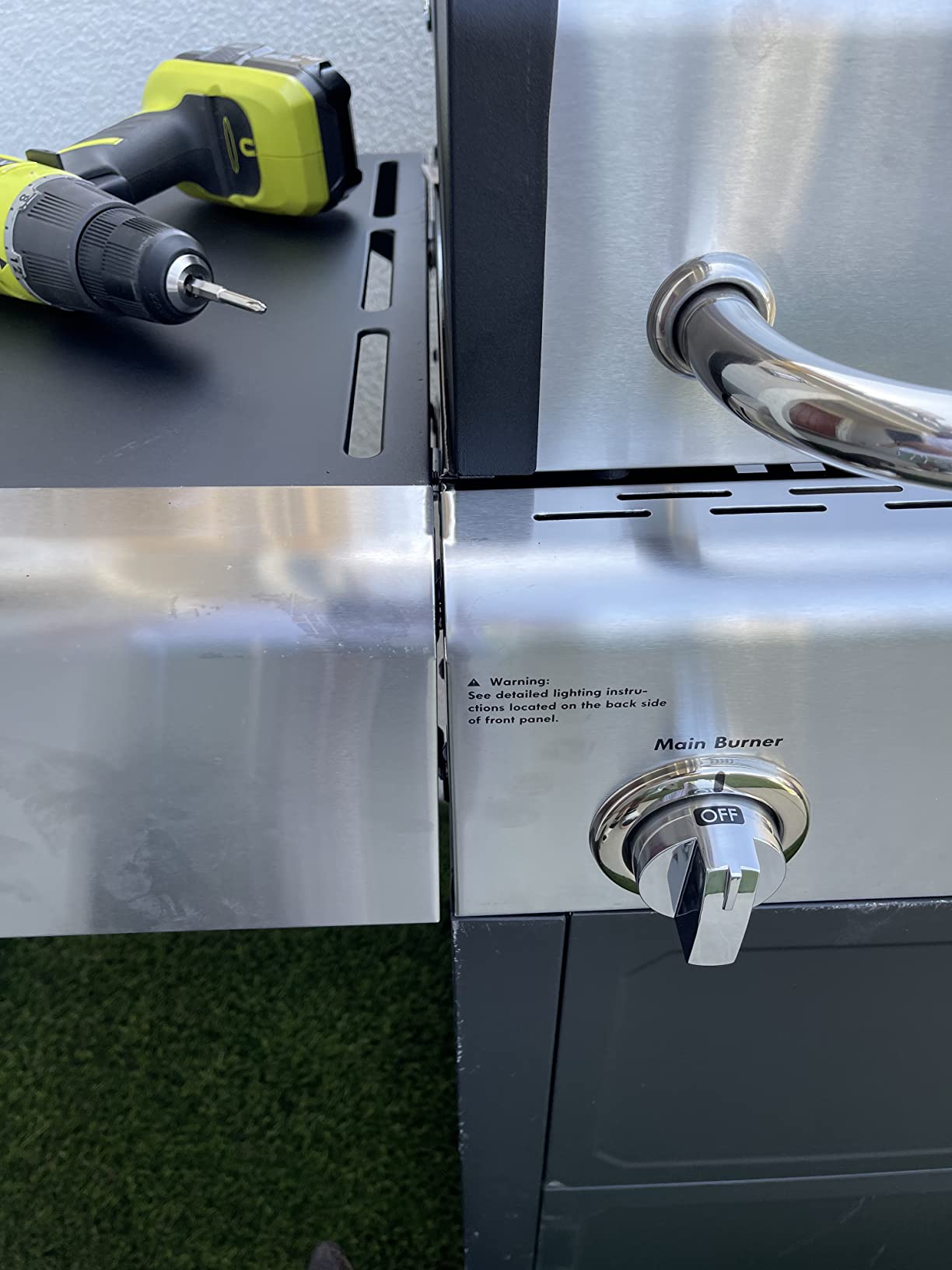 Kenmore BBQ Propane Gas Grill - 5 Burners with Side Burner & Searing Zone, 644 Sq. In. Stainless Steel Grill, 66,000 BTU, Ideal for Outdoor Cooking, Patio & Backyard, Silver customer photo 1