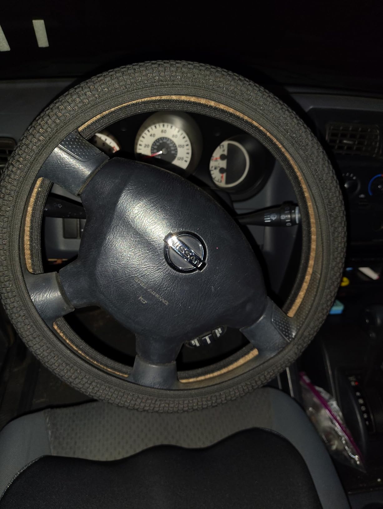 Alpmosn Elastic Stretch Steering Wheel Cover, Breathable Microfiber Ice Silk, Anti-Slip, Odorless, Easy Carry, Universal Interior Accessories Steering Wheel Cover for Women & Men (Grey) customer photo 2