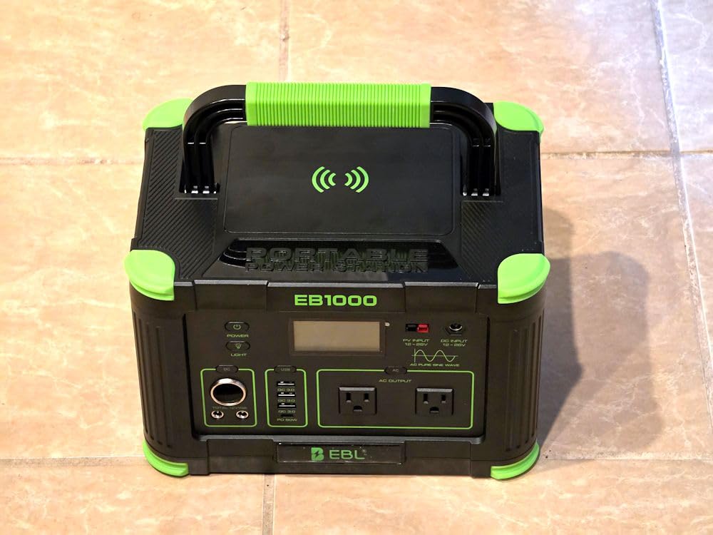 EBL 2400W Portable Power Station LiFePO4 Battery for Home Use customer photo 1