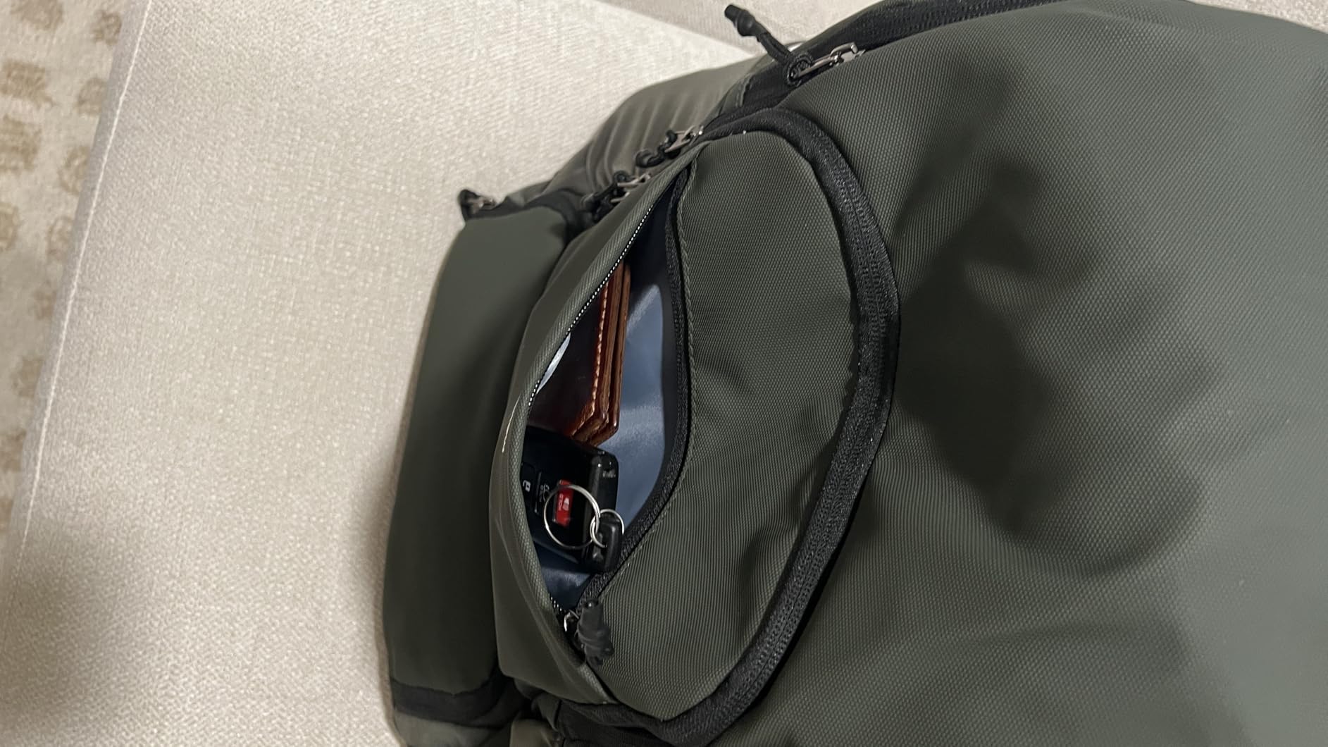 sportsnew Waterproof Pickleball Bag Men Women W/Shoe Compartment Fence Hook customer photo 1
