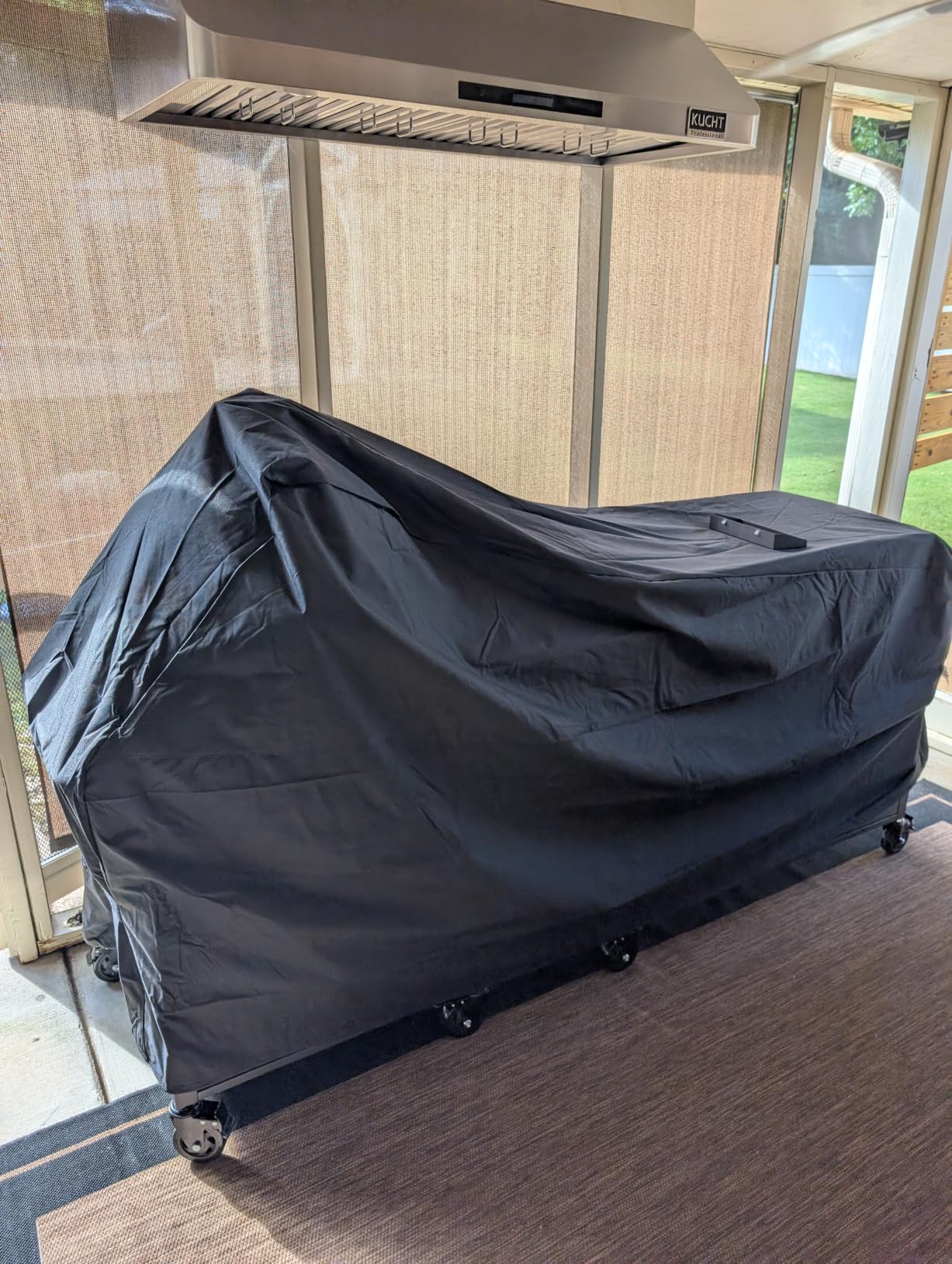 GDLF Outdoor Grill Cart for Large Green Egg & Blackstone 28