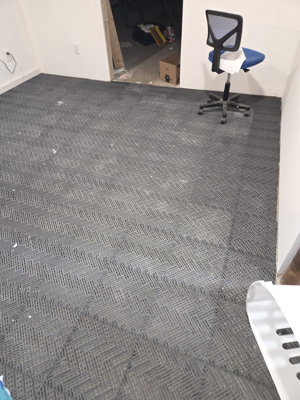 Garage Floor Tiles Interlocking Garage Flooring for Car Modular PlasticTile customer photo 2