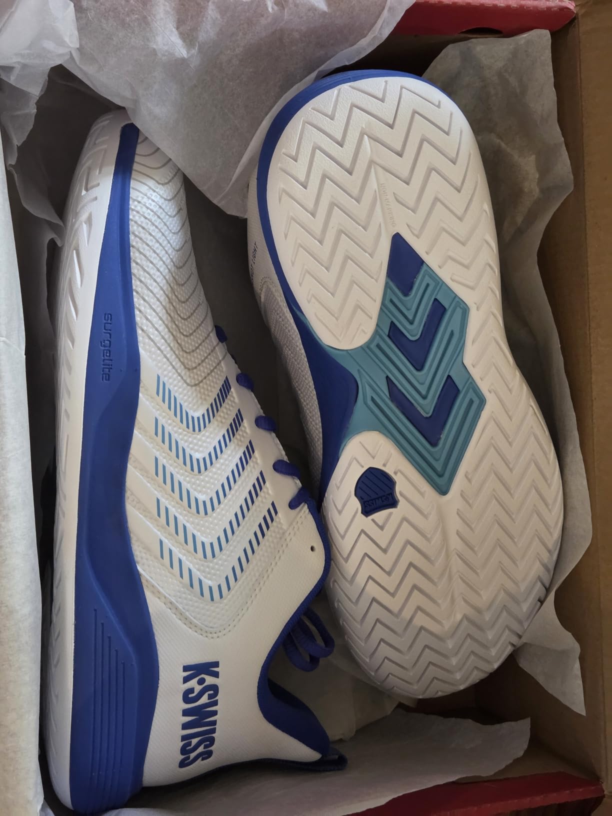 K-Swiss Men's Ultrashot Light Pickleball Tennis Court Shoes customer photo 2