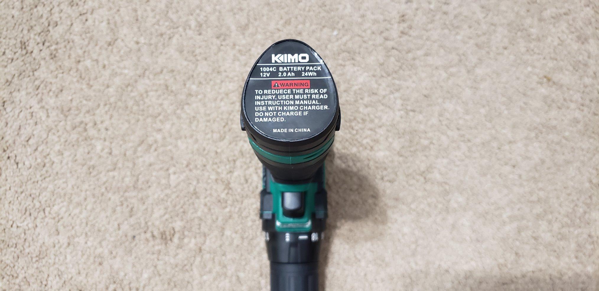 KIMO Impact Wrench 1/2 Cordless, Impact Gun for Car Tire, 20V Impact Driver customer photo 1