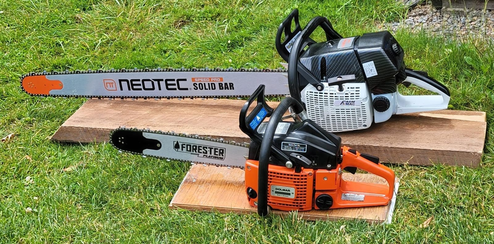 F660VW 28Inch Professional Gas Chainsaw, 92CC Chainsaw with Alloy Bar & Chain, 6.4HP Heavy-Duty Engine, Compatible with MS660 & G660 Professional Chain Saw for Large-Scale Felling, Cutting customer photo 2