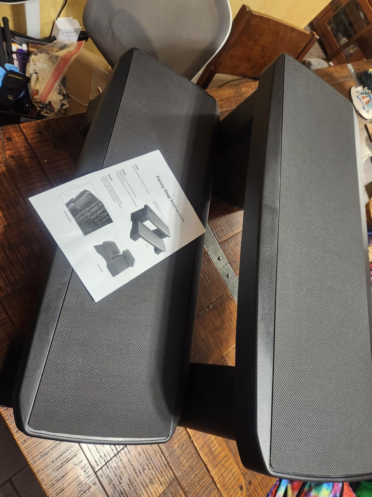Backyard Expressions Hot Tub Steps, 2-Tier Non-Slip Spa Stairs, Black customer photo 1