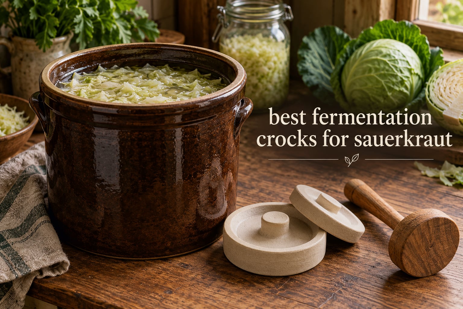 best fermentation crocks for sauerkraut