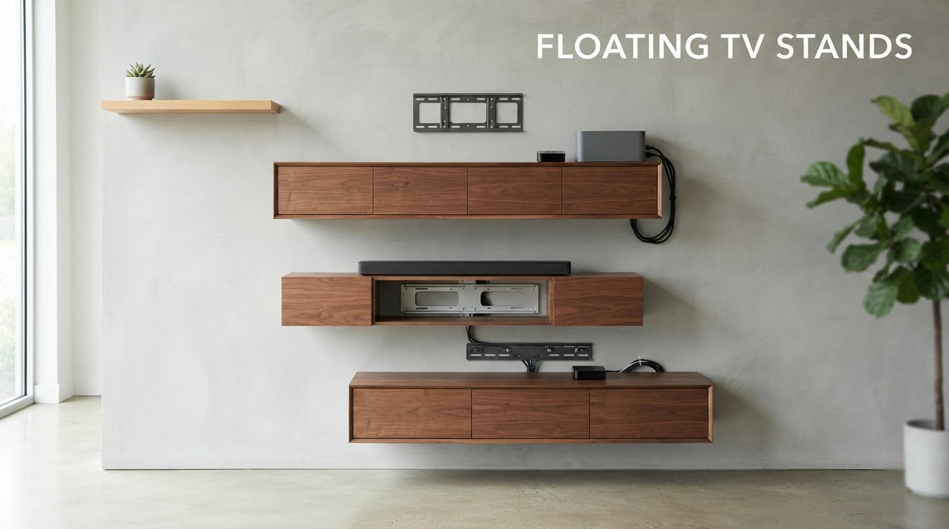 floating tv stands