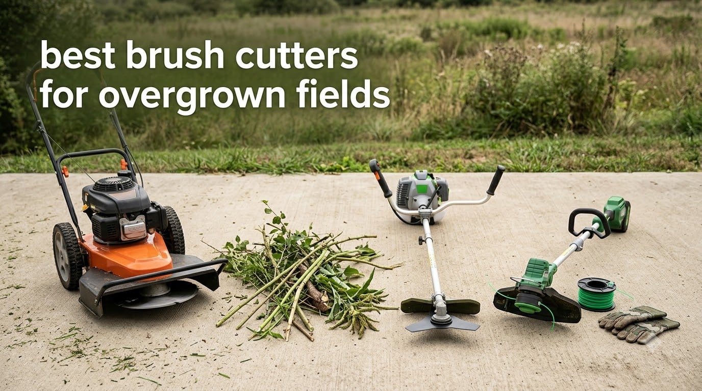 best brush cutters for overgrown fields