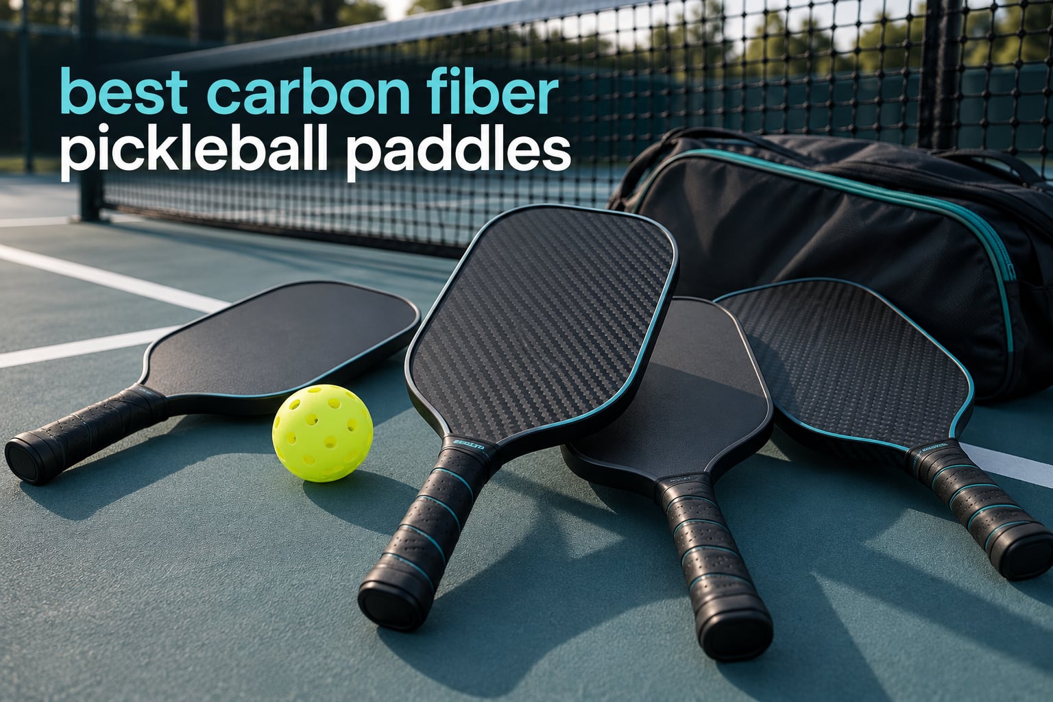 best carbon fiber pickleball paddles