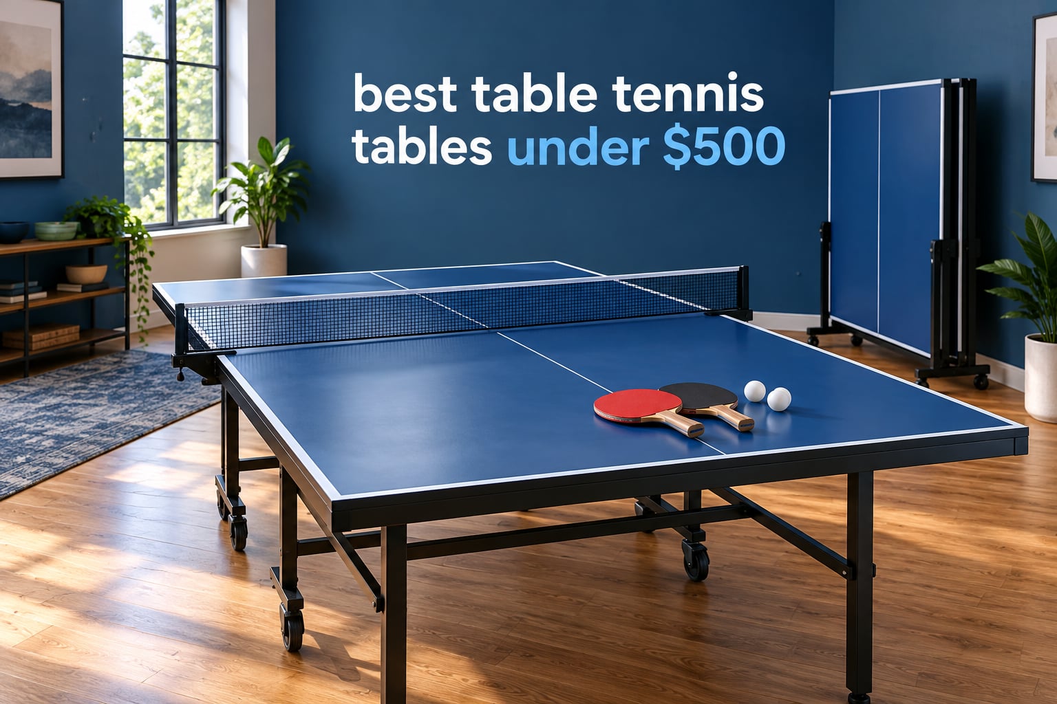 best table tennis tables under $500