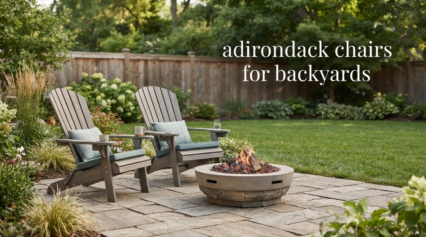 adirondack chairs for backyards