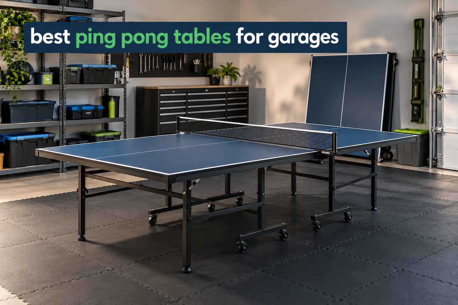 best ping pong tables for garages
