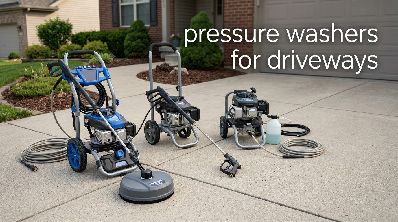 pressure washers for driveways