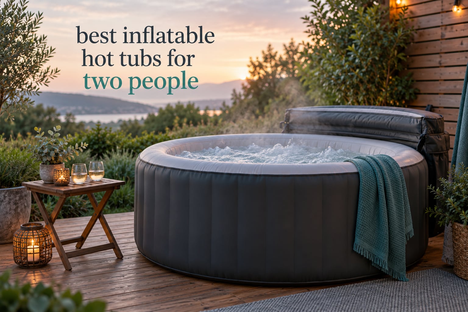 best inflatable hot tubs for two people