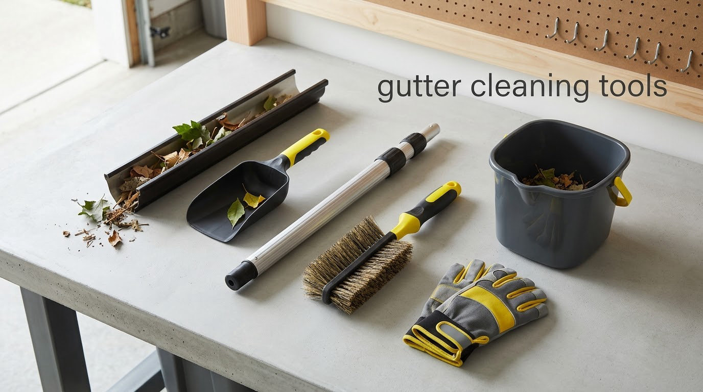 gutter cleaning tools