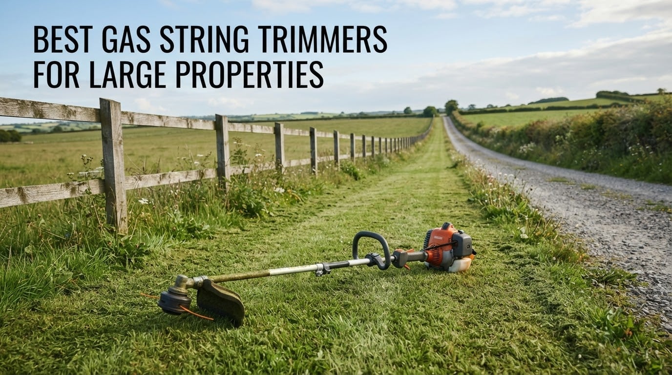best gas string trimmers for large properties