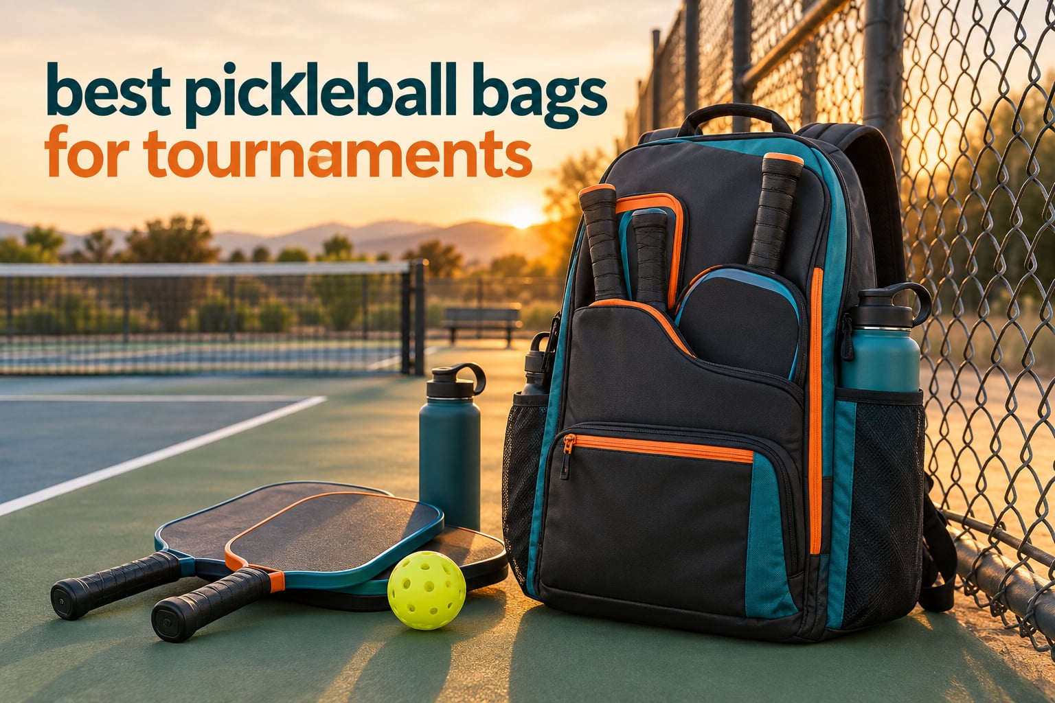 best pickleball bags for tournaments