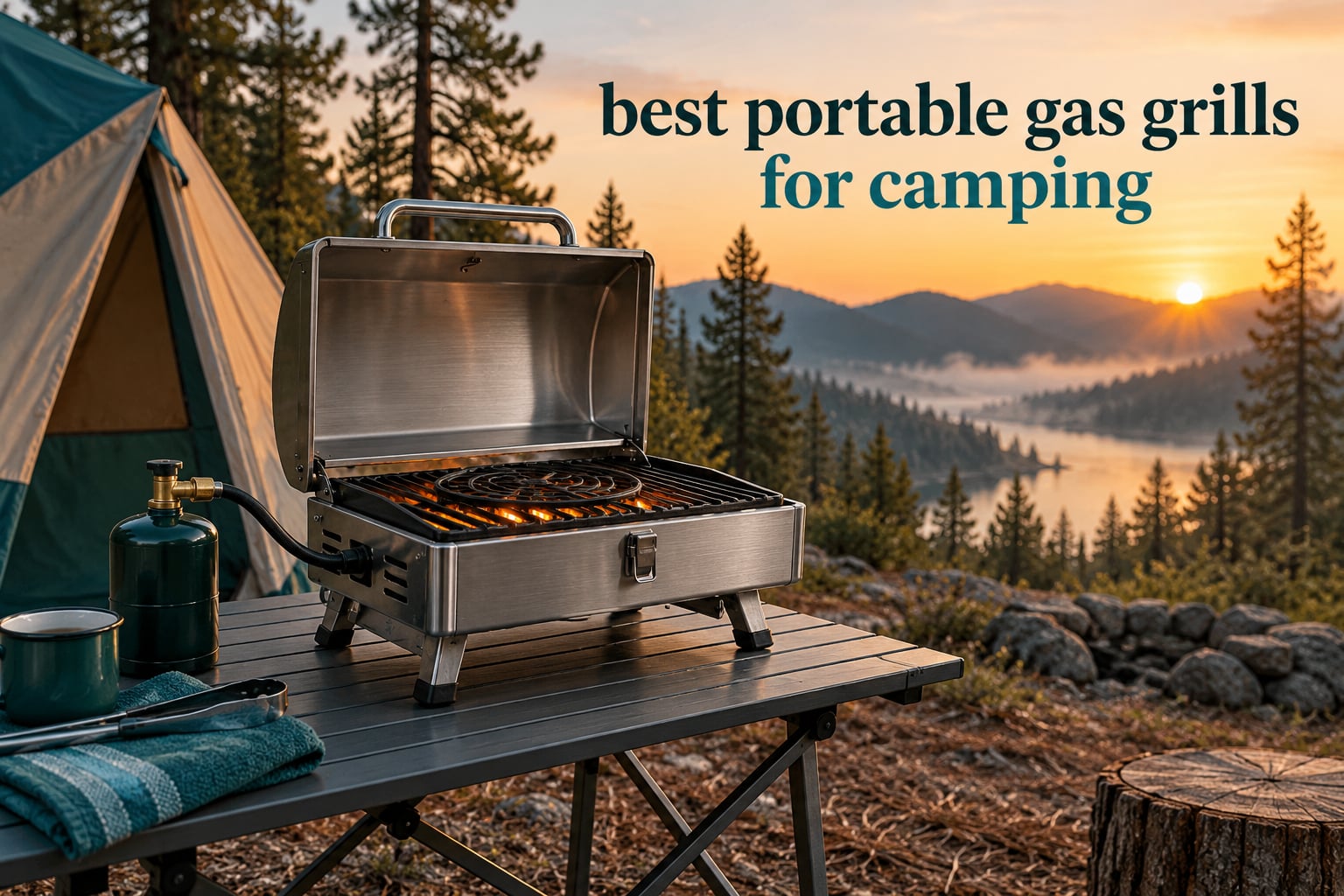 best portable gas grills for camping