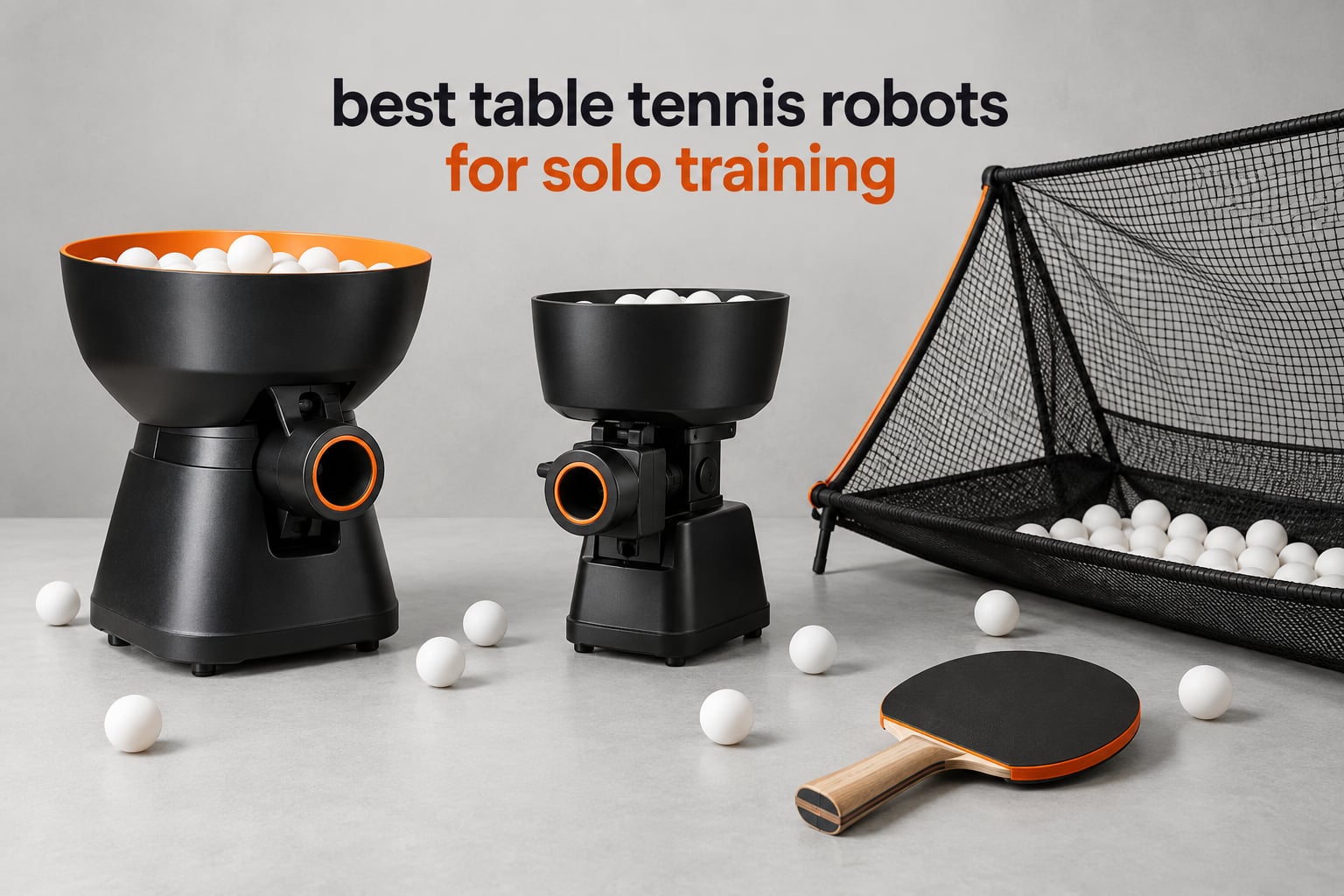 best table tennis robots for solo training