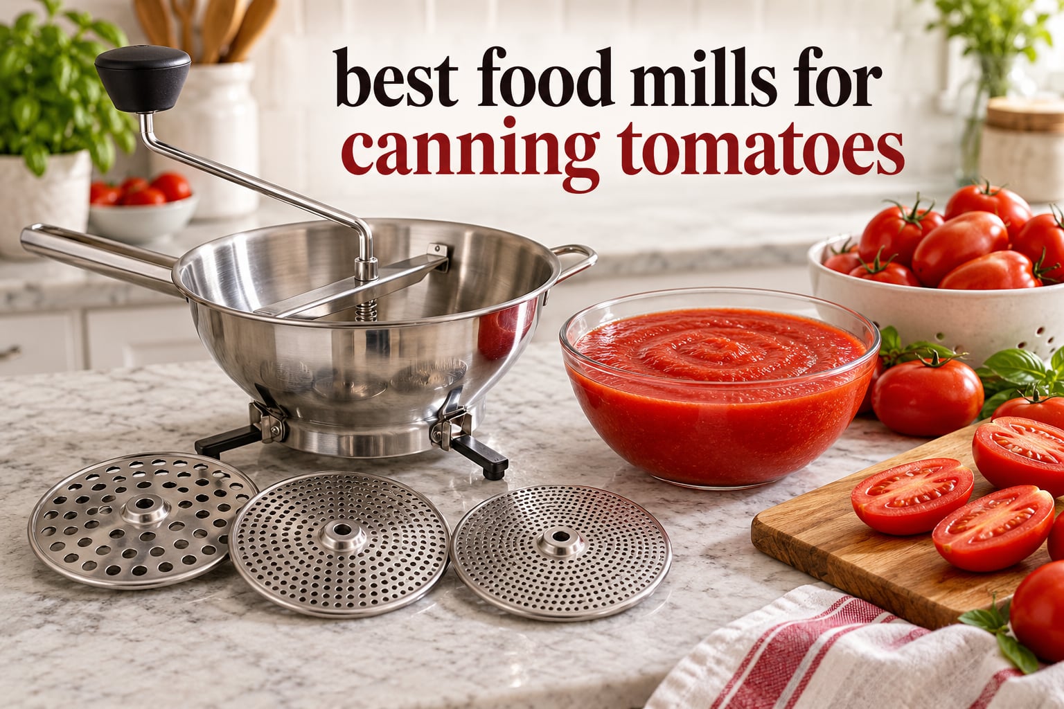 best food mills for canning tomatoes