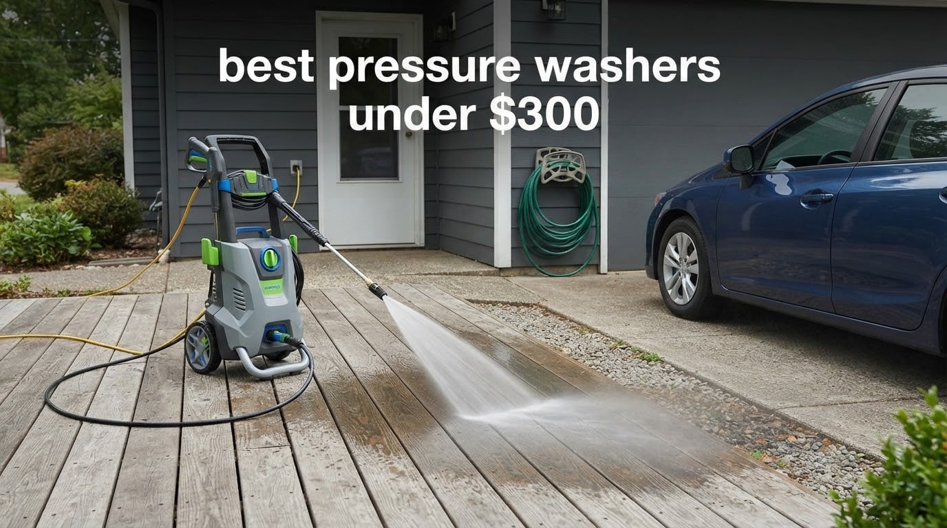 best pressure washers under $300