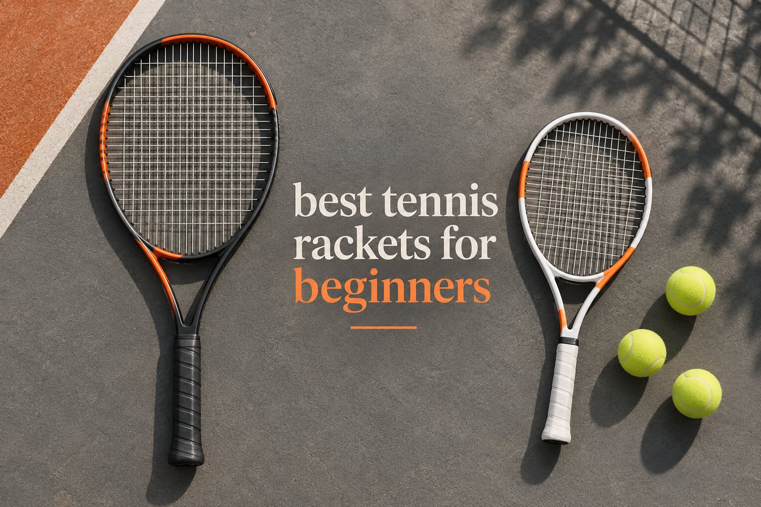 best tennis rackets for beginners