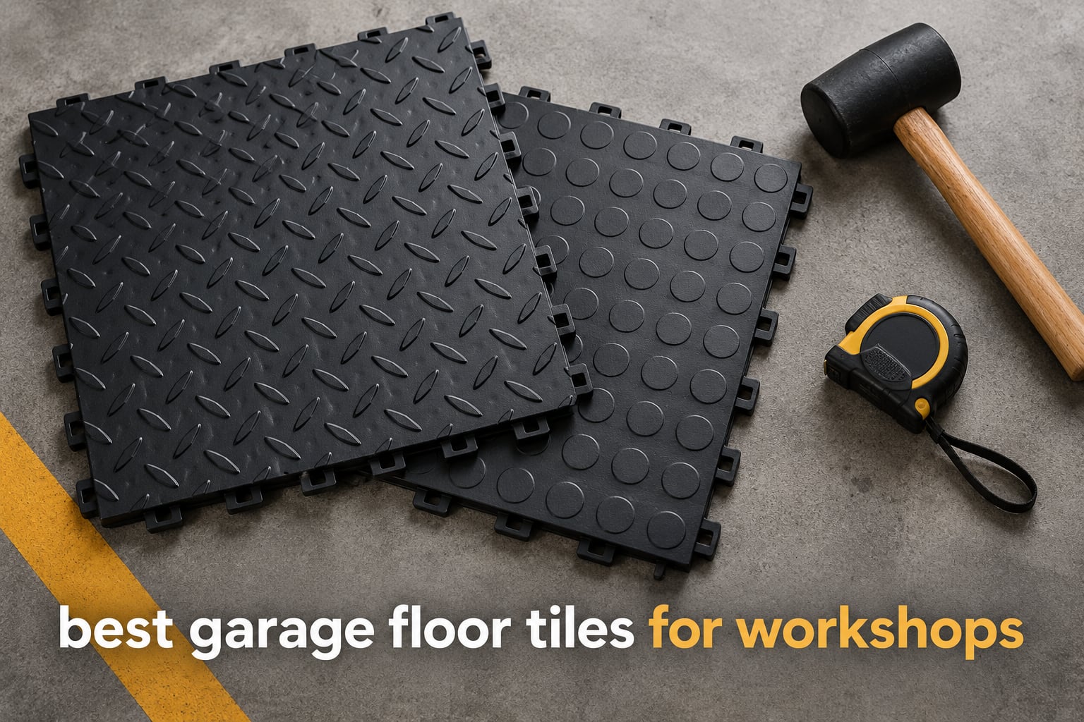 best garage floor tiles for workshops