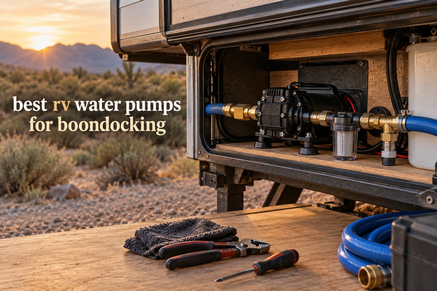 best rv water pumps for boondocking