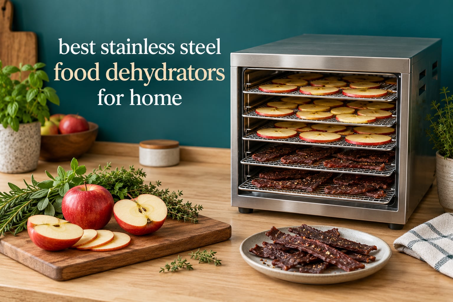 best stainless steel food dehydrators for home