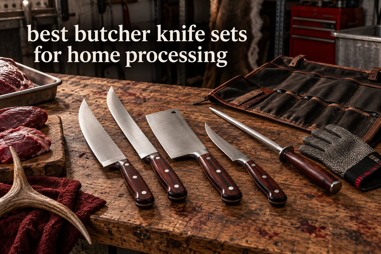 best butcher knife sets for home processing
