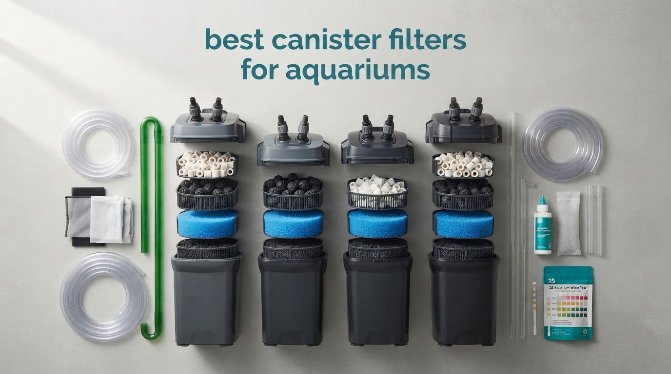 best canister filters for aquariums