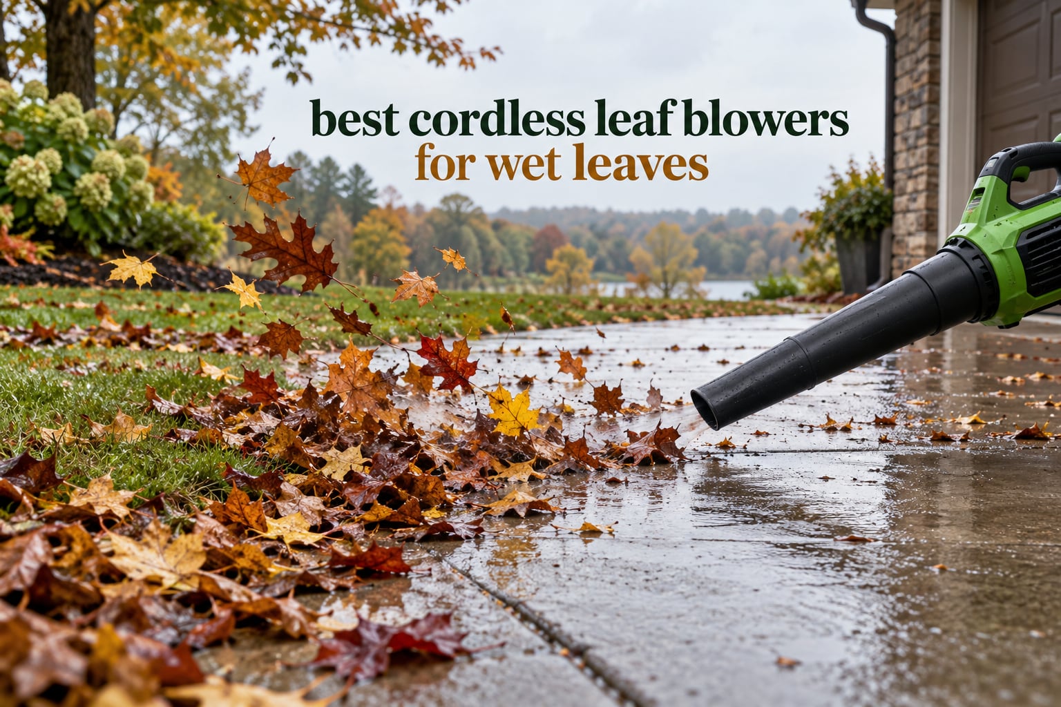best cordless leaf blowers for wet leaves