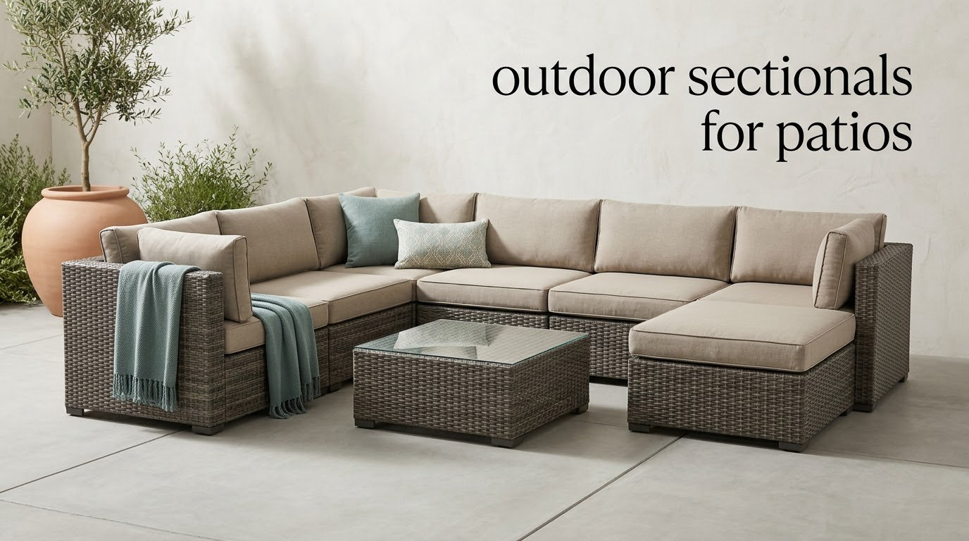 outdoor sectionals for patios