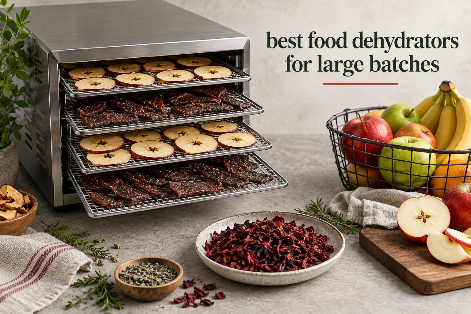 best food dehydrators for large batches
