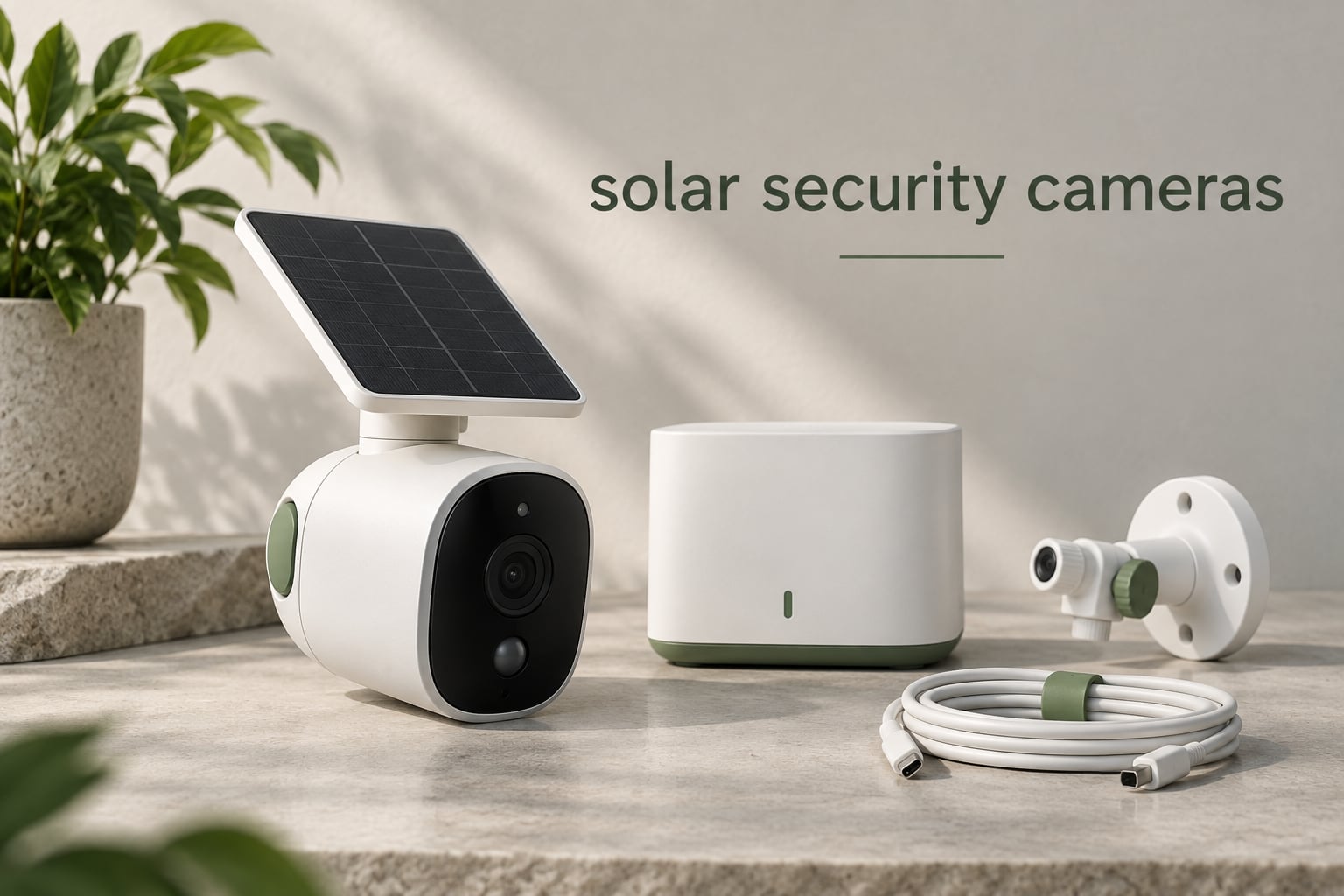 solar security cameras