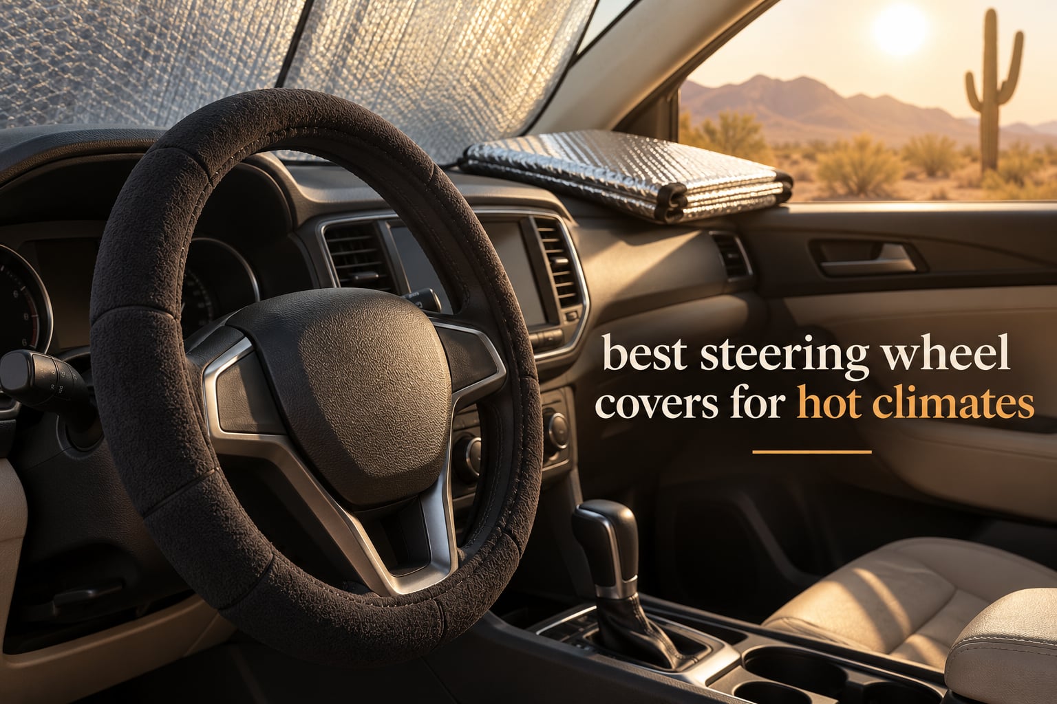 best steering wheel covers for hot climates