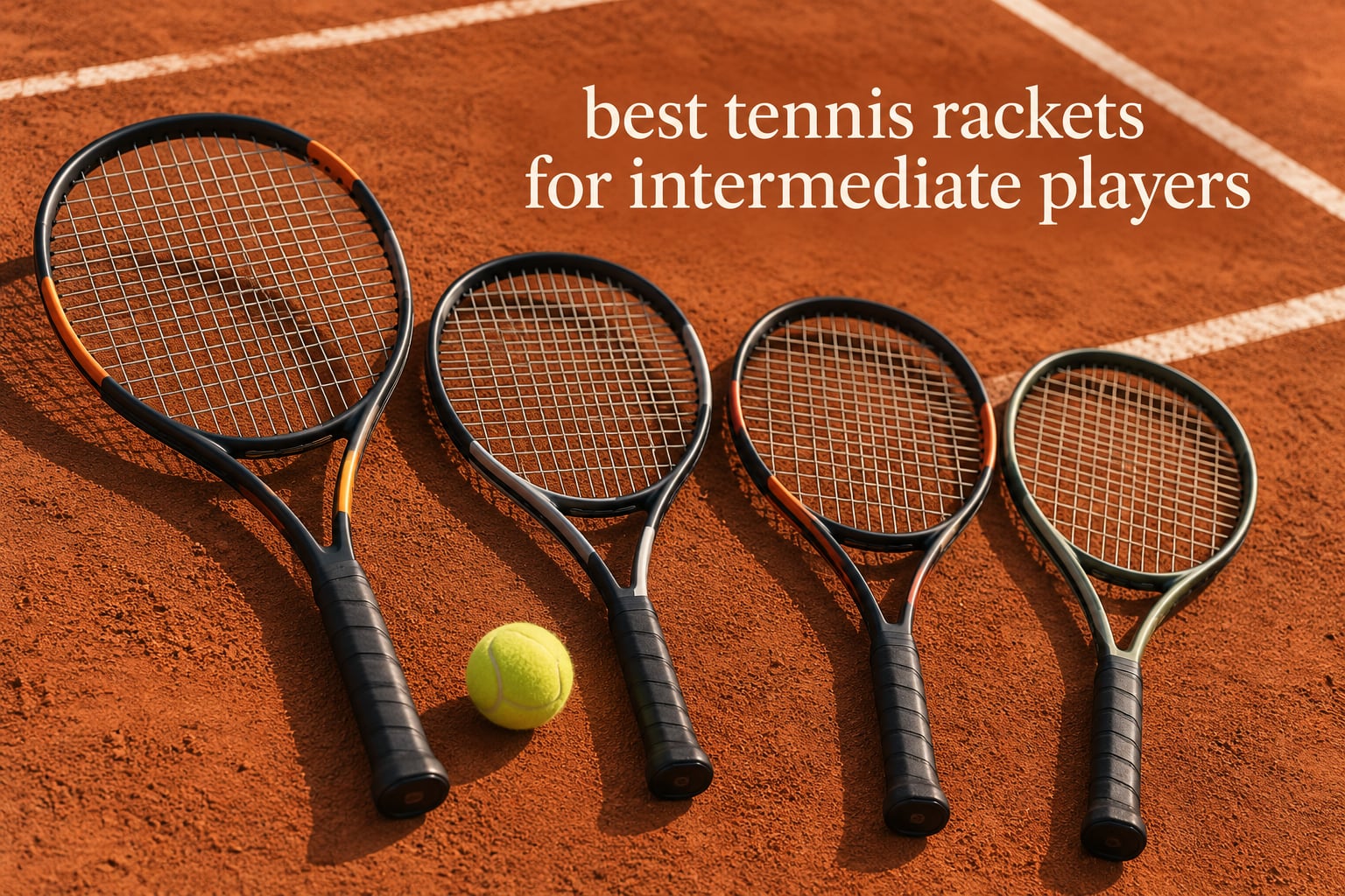 best tennis rackets for intermediate players